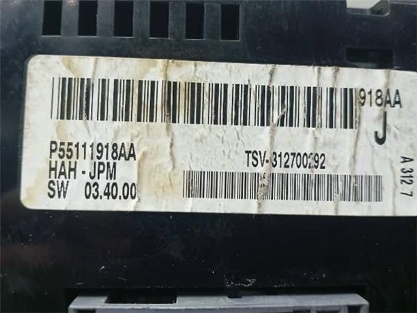 MANDOS CLIMATIZADOR Chrysler Voyager 2.8 CRD GRAND (RT) 163CV (2007-...) (120 KW) - 29398 / VM64