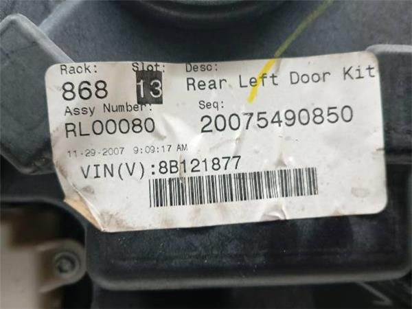 MOTOR ELEVALUNAS TRA. IZDO. Chrysler Voyager 2.8 CRD GRAND (RT) 163CV (2007-...) (120 KW) - 29597 / VM64