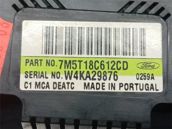 MANDOS CLIMATIZADOR Ford Kuga 2.0 TDCI I 136CV (2008-2012) (100 KW) - 29616 / G6DG