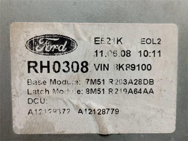 ELEVALUNAS ELECTRICO DEL. DCHO. Ford Kuga 2.0 TDCI I 136CV (2008-2012) (100 KW) - 29725 / G6DG