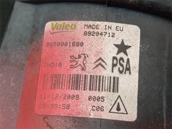 FARO ANTINIEBLA DCHO. Citroen C4 1.4 G COUPE (88CV) (2004 2011) (65 KW) - 29765 / KFU