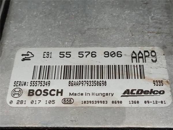 CENTRALITA MOTOR UCE Opel Insignia 2.0 CDTI SPORTS TOURER 131CV (2008-2015) (96 KW) - 29891 / A20DTH