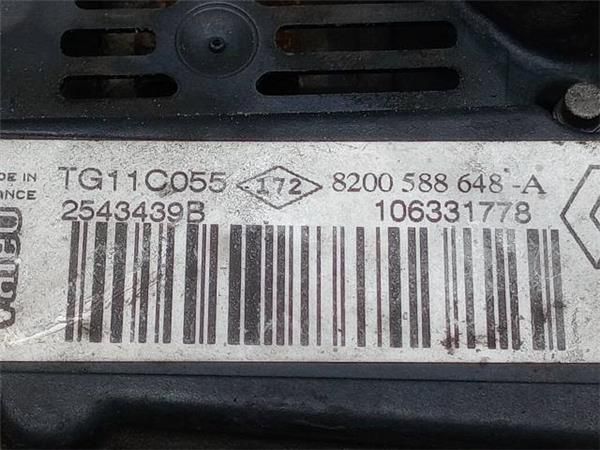 ALTERNADOR Renault Scenic 1.6 G GRAND II (JM) 112CV (2005-2008) (82 KW) - 30205 / K4M97
