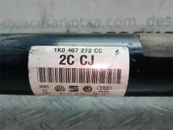 TRANSMISION DEL. DCHA. Seat Altea 1.6 TDI XL (5P5) 105CV (2009-2015) (77 KW) - 30209 / CAY