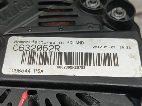 ALTERNADOR Citroen Berlingo 1.9 D COMBI 69CV (1998-2005) (51 KW) - 30272 / WJY