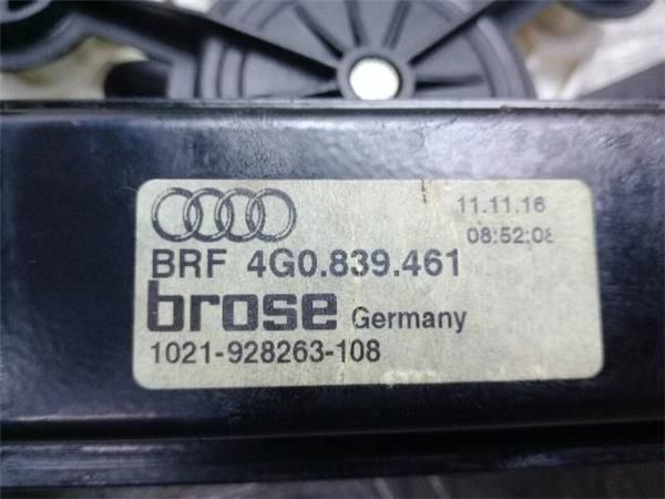MOTOR ELEVALUNAS TRA. IZDO. Audi A6 2.0 TDI 4G2 4GC (C7) 190CV (2013 2018) (140 KW) - 30281 / CNH