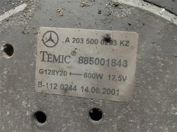 ELECTROVENTILADOR Mercedes C 270 2.7 CDI C (W203) 170CV (2000-2007) (125 KW) - 30307 / 612962