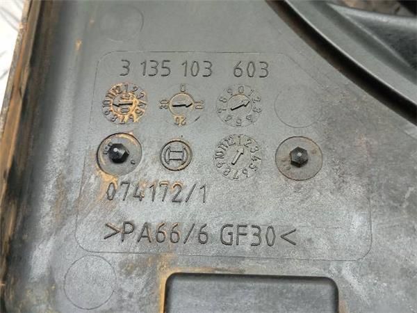 ELECTROVENTILADOR Opel Astra 1.7 CDTI H (100CV) (2004 2010) (74 KW) - 30319 / Z17DTH