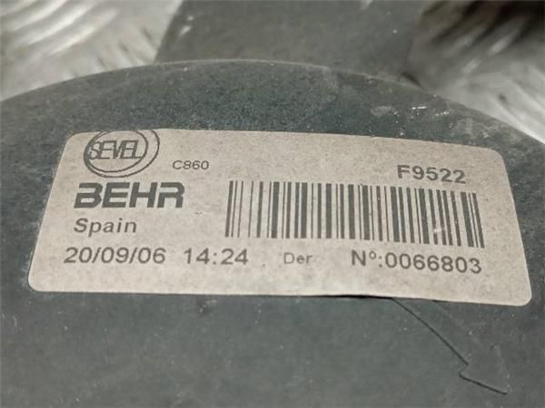 ELECTROVENTILADOR Fiat Ducato 2.3 JTD (2J) (2006-2014) (88 KW) - 30364 / F1AE0481D