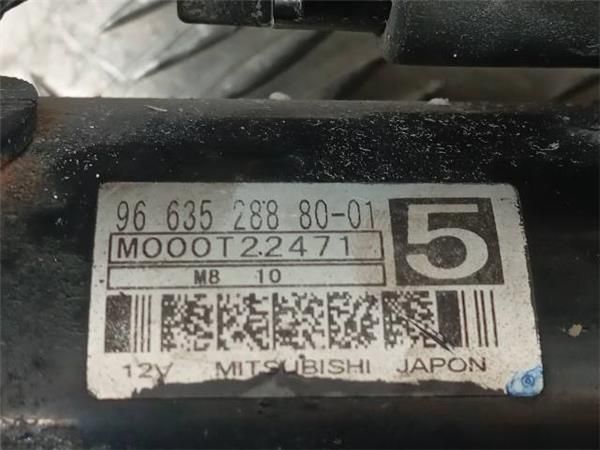 MOTOR ARRANQUE Peugeot 308 1.6 HDI (4C) 109CV (2007-2014) (80 KW) - 30388 / 9HZ O 9H01