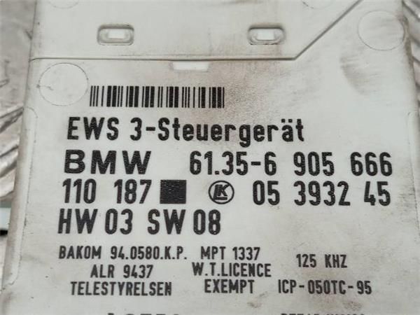 CENTRALITA CONTROL MULTIPLEXADO BMW 318 2.0 CI COUPE (E46) 143CV (2001-2004) (105 KW) - 30474 / N42B20A