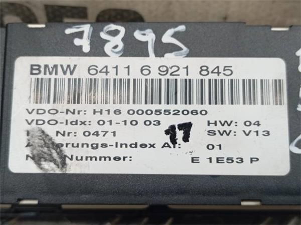 MANDOS CALEFACCION / A.A. BMW 318 2.0 CI COUPE (E46) 143CV (2001-2004) (105 KW) - 30475 / N42B20A