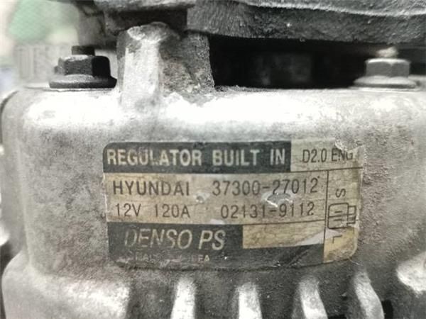 ALTERNADOR Kia Sportage 2.0 CRDI II 112CV (2004-2008) (82,5 KW) - 30483 / D4EA