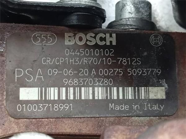BOMBA INYECTORA Peugeot 308 1.6 HDI (4C) 109CV (2007-2014) (80 KW) - 30490 / 9HZ O 9H01