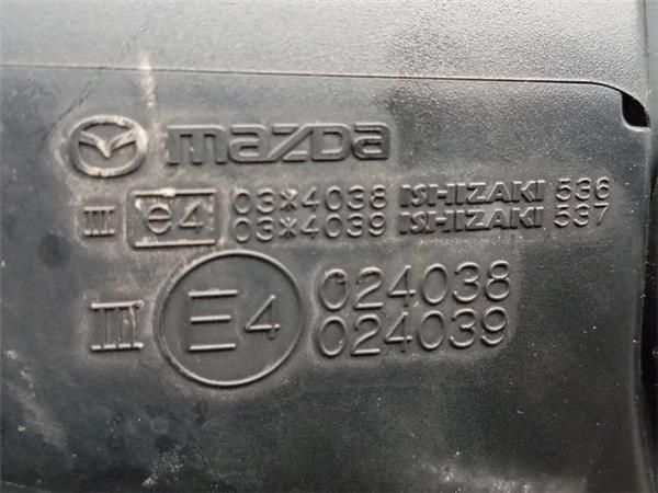 RETROVISOR ELECTRICO IZDO. Mazda 6 2.2 D (GJ) 150CV (2012-2022) (110 KW) - 30523 / SH, SH01, SHY