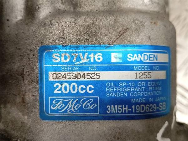 COMPRESOR AIRE ACOND. Ford Focus 1.6 TDCI 2 90CV (2005-2012) (66 KW) - 30571 / HHDA