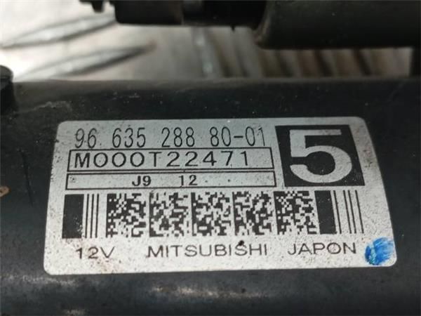 MOTOR ARRANQUE Citroen C4 1.6 HDI PICASSO (UD) SX 110 (2007-2013) (80 KW) - 30592 / 9HZ