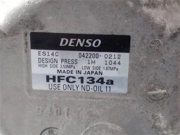 COMPRESOR AIRE ACOND. Toyota Prius 1.8 G HYBRID (ZVW3) 99CV (2008-2016) (73 KW) - 30651 / 2ZR