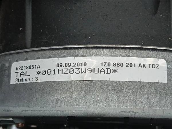 AIRBAG SALPICADERO Skoda Superb 1.9 TDI II COMBI (105CV) (2008 2010) (77 KW) - 30689 / BXE