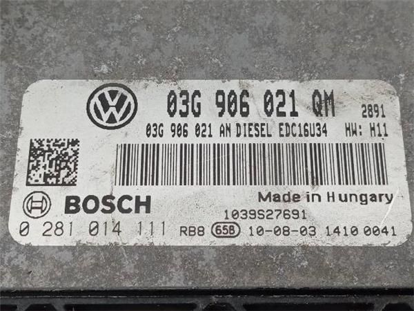 CENTRALITA MOTOR UCE Skoda Superb 1.9 TDI II COMBI (105CV) (2008 2010) (77 KW) - 30715 / BXE