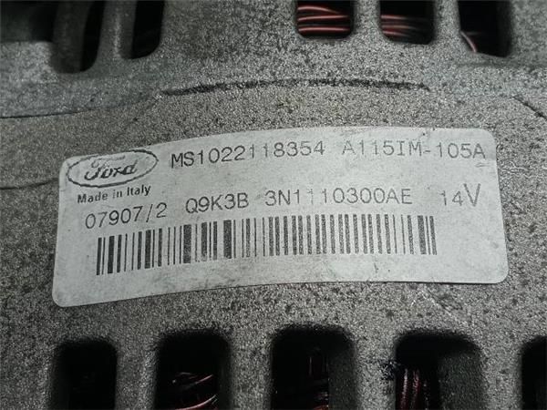 ALTERNADOR Ford Focus 1.6 G II (100CV) (2004 2012) (74 KW) - 30756 / SHDA