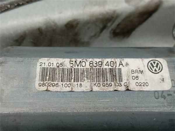 MOTOR ELEVALUNAS TRA. IZDO. Volkswagen Golf 1.9 TDI V PLUS (1KP) 105CV (2005-2009) (77 KW) - 30899 / BKC