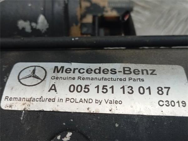 MOTOR ARRANQUE Mercedes Vito 2.2 CDI 111 (639.6) 109CV (2003-2010) (80 KW) - 30984 / 646982
