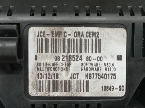 PANTALLA Peugeot 407 2.0 HDI (6D) 136CV (2004-2010) (100 KW) - 31008 / RHR