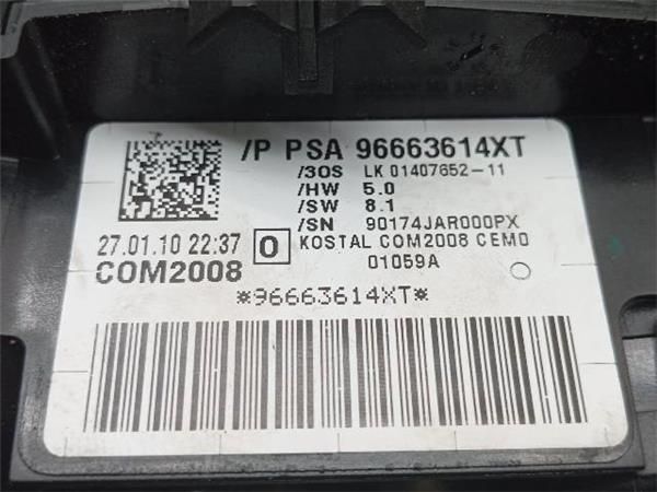 ANILLO AIRBAG Peugeot 3008 1.6 HDI I (0U) 109CV (2009-2016) (80 KW) - 31088 / 9HZ O 9H01