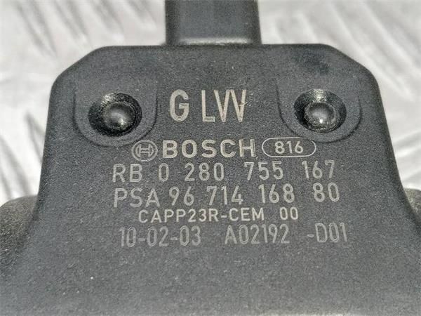 POTENCIOMETRO PEDAL GAS Peugeot 3008 1.6 HDI I (0U) 109CV (2009-2016) (80 KW) - 31098 / 9HZ O 9H01