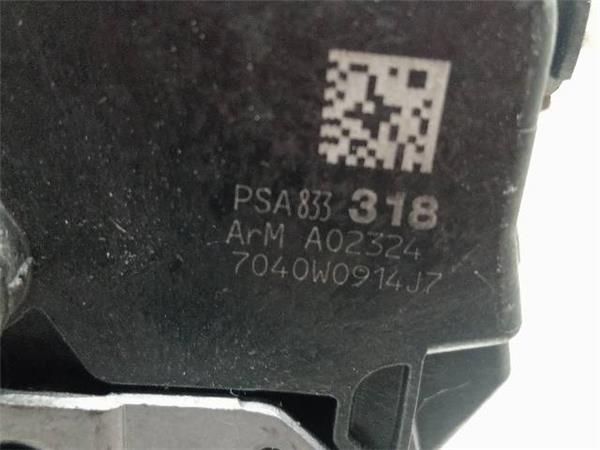 CERRADURA PUERTA DEL. IZDA. Peugeot 3008 1.6 HDI I (0U) 109CV (2009-2016) (80 KW) - 31105 / 9HZ O 9H01