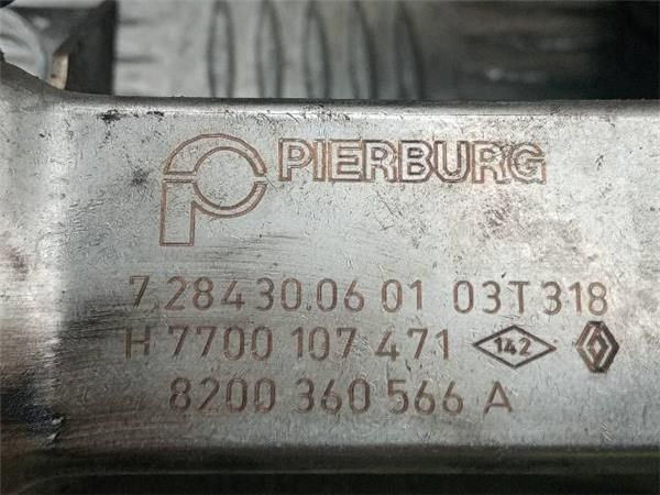 EGR Renault Scenic 1.9 DCI II (120CV) (2003 2006) (88 KW) - 31208 / F9Q D8