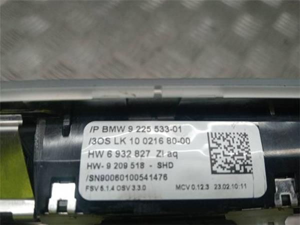 LUZ INTERIOR TECHO BMW 123 2.0 D SERIE 1 (E82) 204CV (2007-2013) (150 KW) - 31232 / N47D20D
