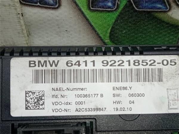 MANDOS CLIMATIZADOR BMW 123 2.0 D SERIE 1 (E82) 204CV (2007-2013) (150 KW) - 31250 / N47D20D