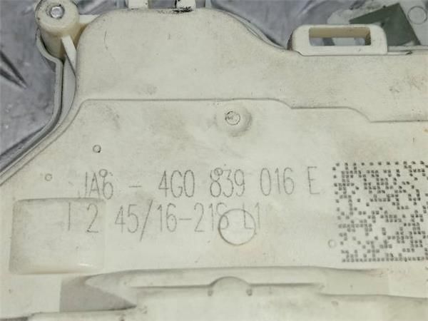 CERRADURA PUERTA TRA. DCHA. Audi A6 2.0 TDI 4G2 4GC (C7) 190CV (2013 2018) (140 KW) - 31312 / CNH