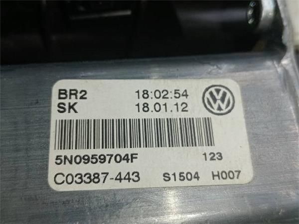 MOTOR ELEVALUNAS TRA. DCHO. Volkswagen Tiguan 2.0 TDI 140CV) (2008 2018) (103 KW) - 31319 / CFF