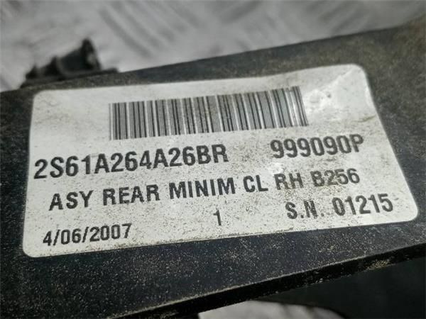 CERRADURA PUERTA TRA. DCHA. Ford Fiesta 1.3 G V (69CV) (2001 2008) (51 KW) - 31350 / A9JA
