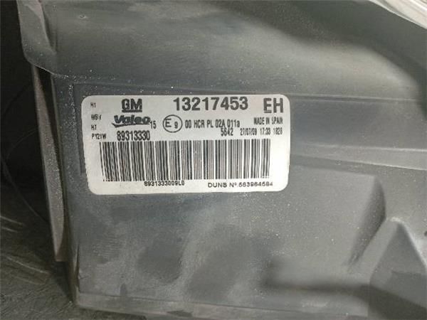 FARO DEL. IZDO. Opel Corsa 1.4 G D 90CV (2006-2014) (66 KW) - 31406 / Z14XEP