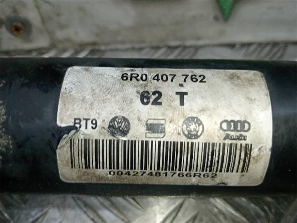 TRANSMISION DEL. DCHA. Seat Ibiza 1.2 G IV (6J5) 70CV (2008-2015) (51 KW) - 31437 / CGP