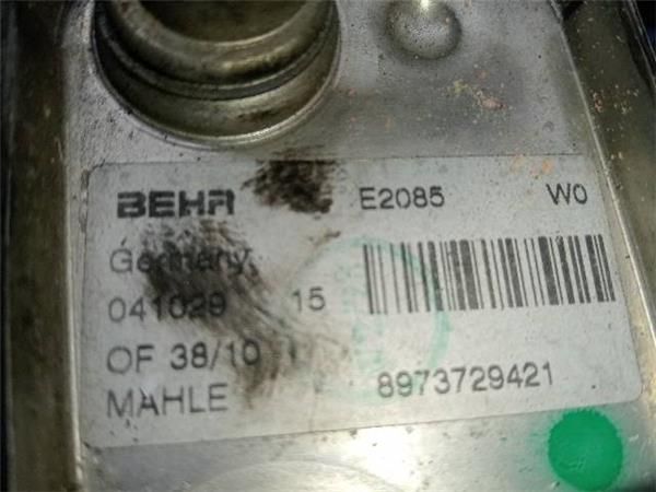 ENFRIADOR ACEITE Opel Astra 1.7 CDTI H (100CV) (2004 2010) (74 KW) - 31527 / Z17DTH