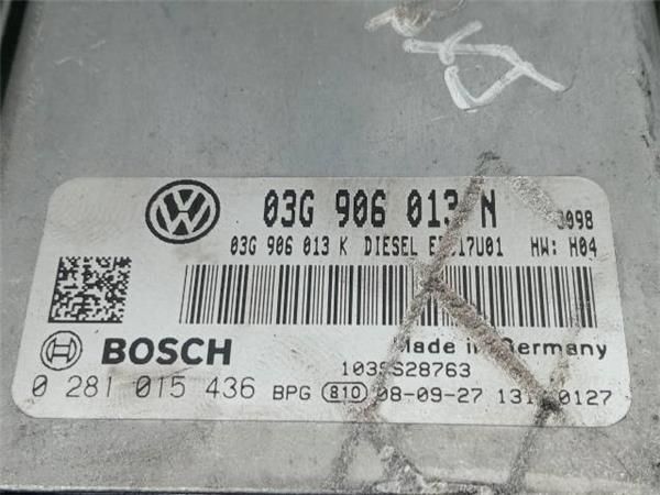 CENTRALITA MOTOR UCE Seat Ibiza 1.9 TDI IV (6J5) 90CV (2008-2010) (66 KW) - 31581 / BXJ