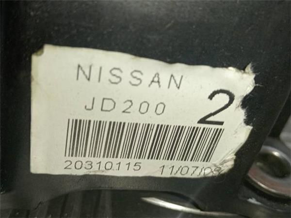 CONJUNTO PALANCA CAMBIO VELOCIDAD Nissan Qashqai 2.0 G 2 (J10) 141CV (2007-2013) (104 KW) - 31597 / MR20 EURO4