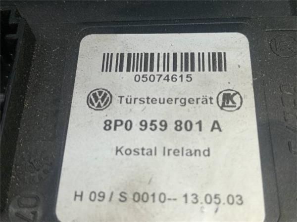 MOTOR ELEVALUNAS DEL. DCHO. Audi A3 1.9 TDI (8P1) 105CV (2003-2010) (77 KW) - 31643 / BXE