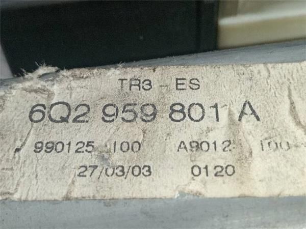 MOTOR ELEVALUNAS DEL. DCHO. Seat Ibiza 1.9 TDI (6L1) (2001 - 2009) (74 KW) - 31663 / ATD