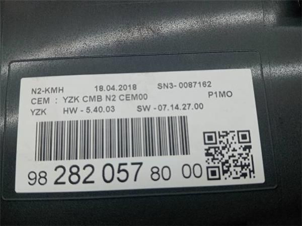 CUADRO INSTRUMENTOS Opel Crossland 1.6 CDTI (X) 99CV (2017-2018) (73 KW) - 31915 / DVGFD BH02