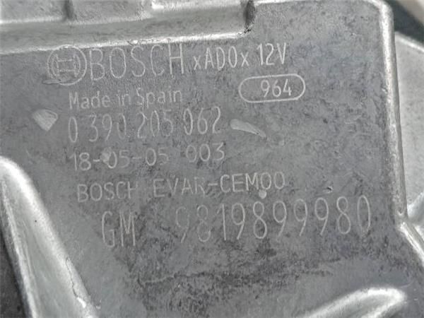 MOTOR LIMPIAPARABRISAS TRA. Opel Crossland 1.6 CDTI (X) 99CV (2017-2018) (73 KW) - 31966 / DVGFD BH02