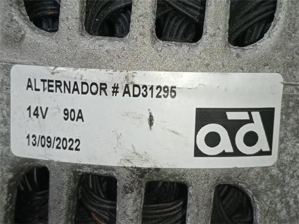 ALTERNADOR Renault Clio 1.1 FSI III (101CV) (2007 2014) (74 KW) - 32085 / D4F H7