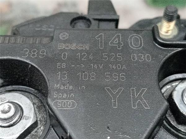 ALTERNADOR Opel Vectra 2.2 DTI C (125CV) (2002 2006) (92 KW) - 32118 / Y22DTR