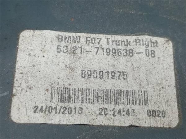 PILOTO PORTON TRA. DCHO. BMW 520 2.0 D SERIE 5 GT (F07) 184CV (2011-2017) (135 KW) - 32155 / N47D20C