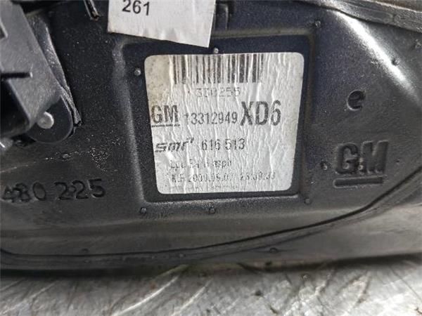 RETROVISOR ELECTRICO IZDO. Opel Astra 1.7 CDTI H (110CV) (2007 2014) (81 KW) - 32708 / Z17DTR